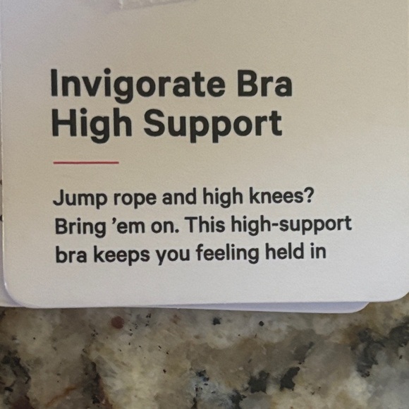 NWT- Lululemon Invigorate Bra High Support size 14 - burnt orange color - Picture 3 of 4